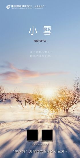 编号：36791009251702280176【酷图网】源文件下载-小雪海报