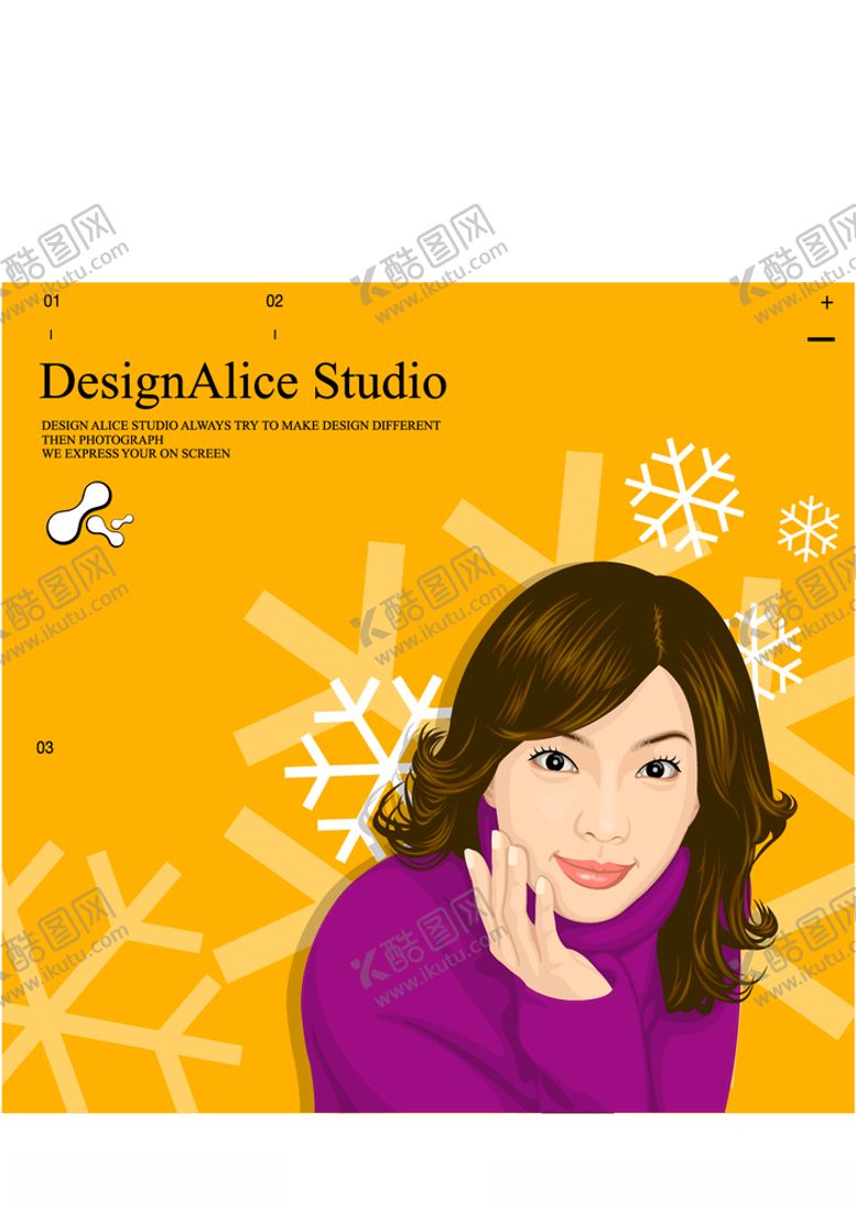 编号：36147910020608138109【酷图网】源文件下载-人物插画