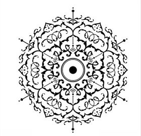 图案花型花朵印花滕图符号