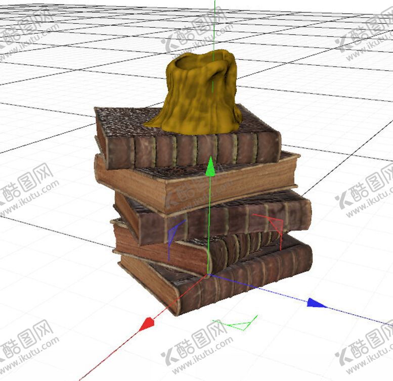 编号：92054902172213592984【酷图网】源文件下载-C4D模型书