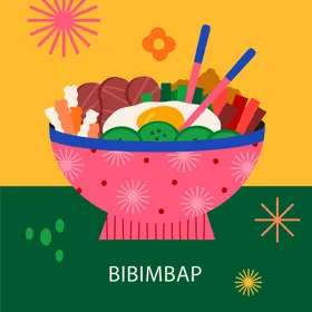 卡通食物美面条品插画中餐