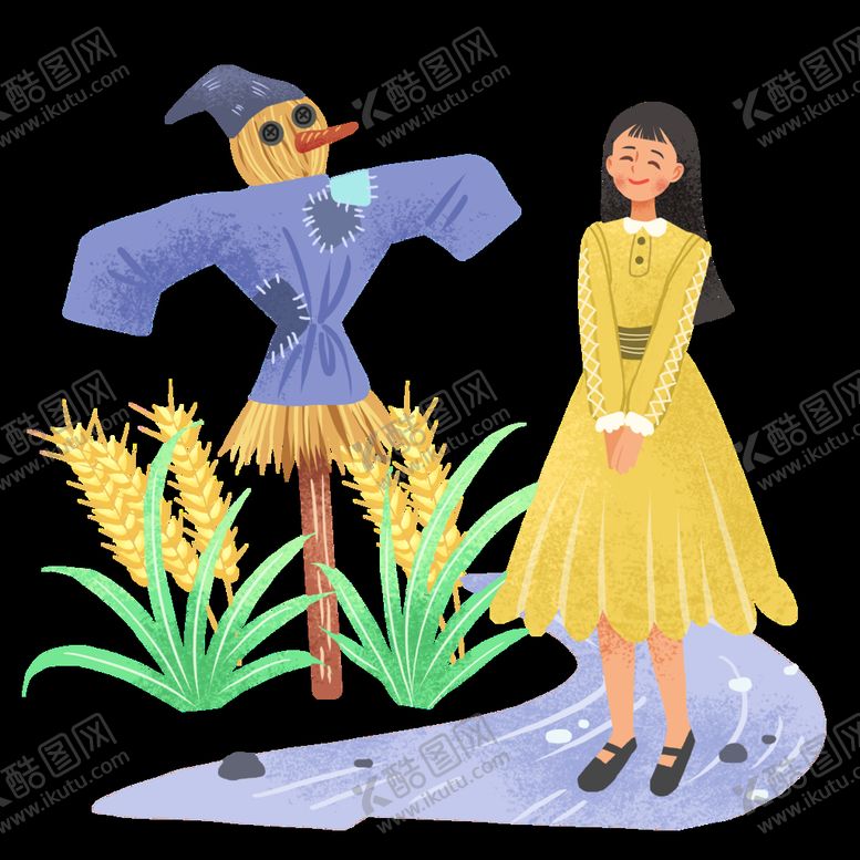 编号：14580710052055405781【酷图网】源文件下载-芒种插画           