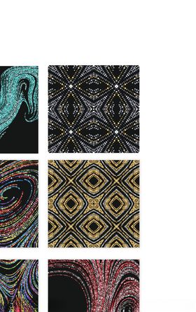 民族花纹装饰图案渲染