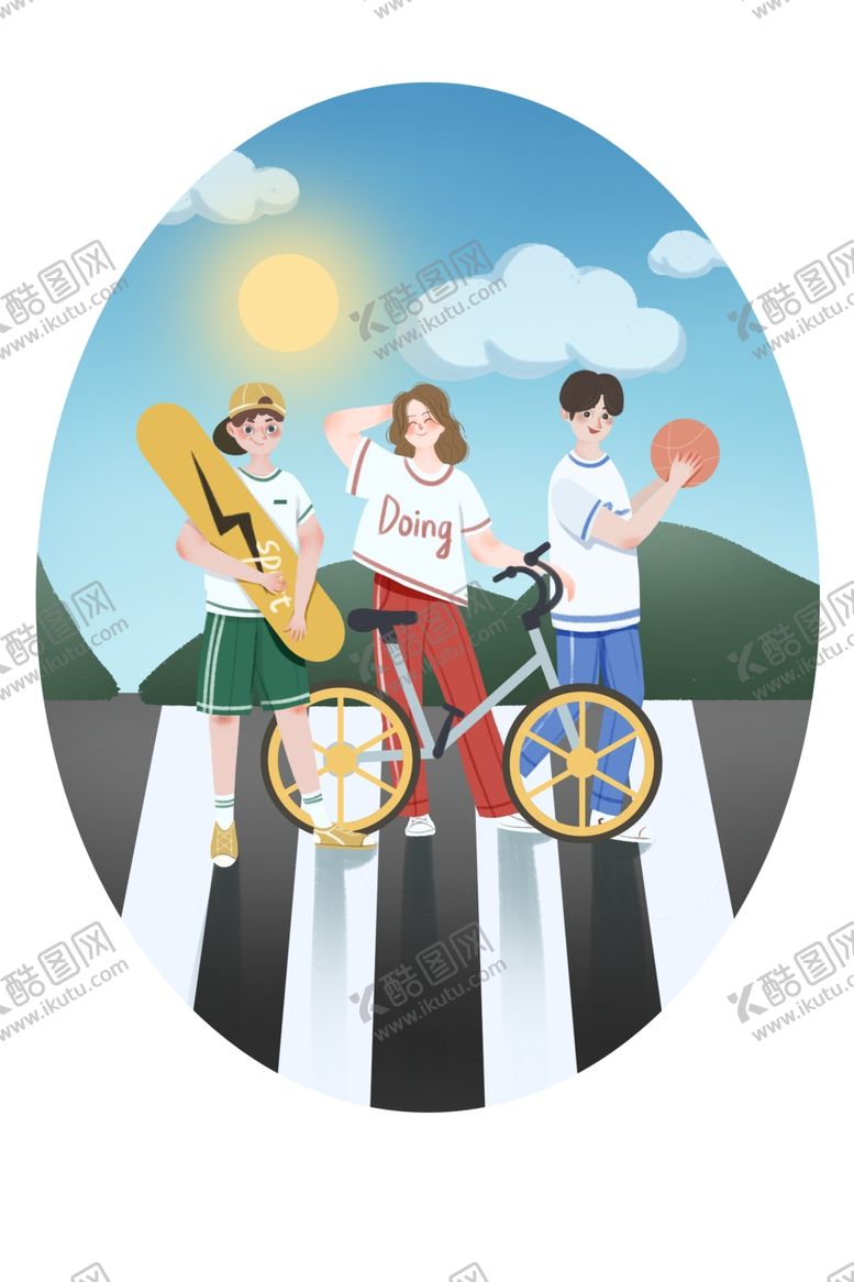 编号：34386110282228464338【酷图网】源文件下载-滑板车