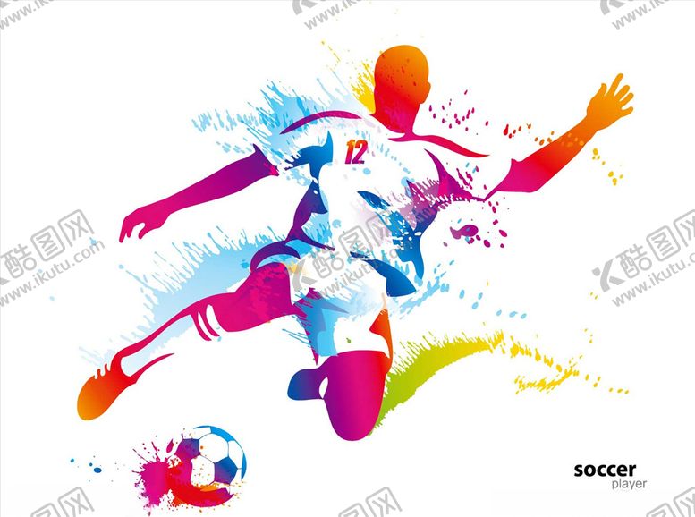 编号：69181109141746181752【酷图网】源文件下载-踢足球