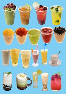 饮料实物图