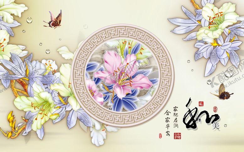 编号：50626809102323451546【酷图网】源文件下载-壁画