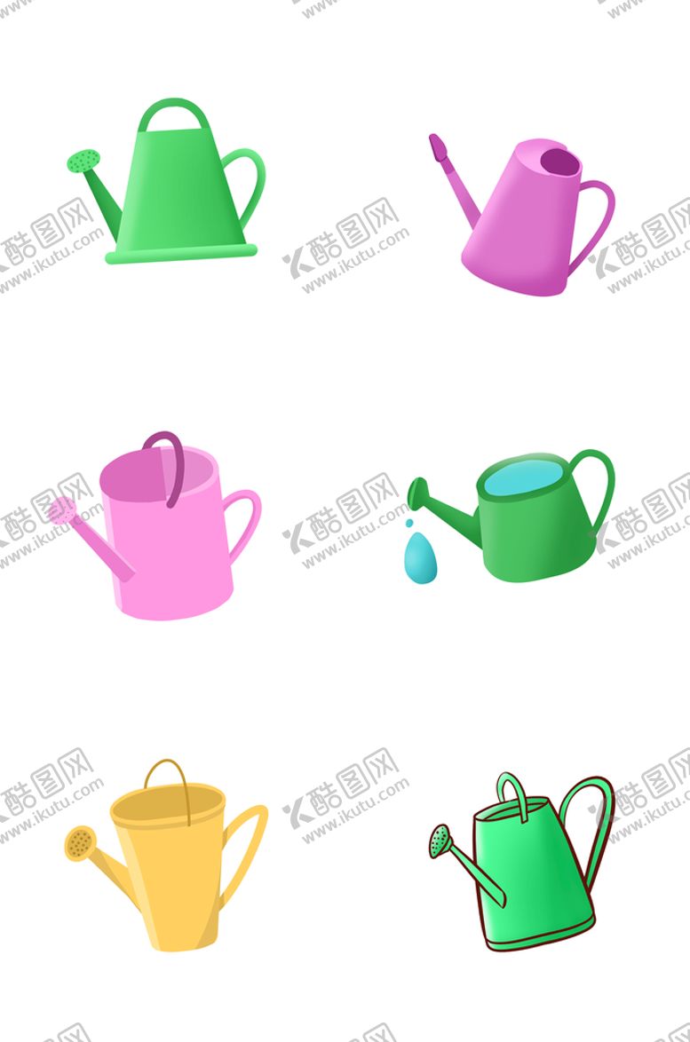 编号：08792110080904281320【酷图网】源文件下载-植树节洒水壶