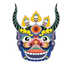 中国风少数民族装饰画