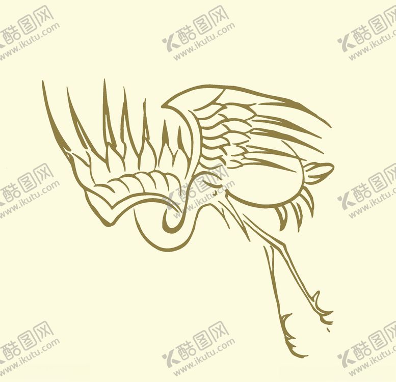 编号：34955710231317134360【酷图网】源文件下载-仙鹤