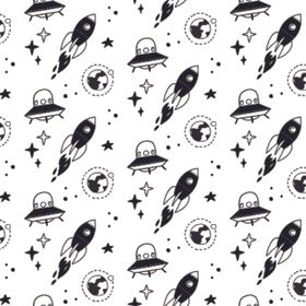太空主题背景图案