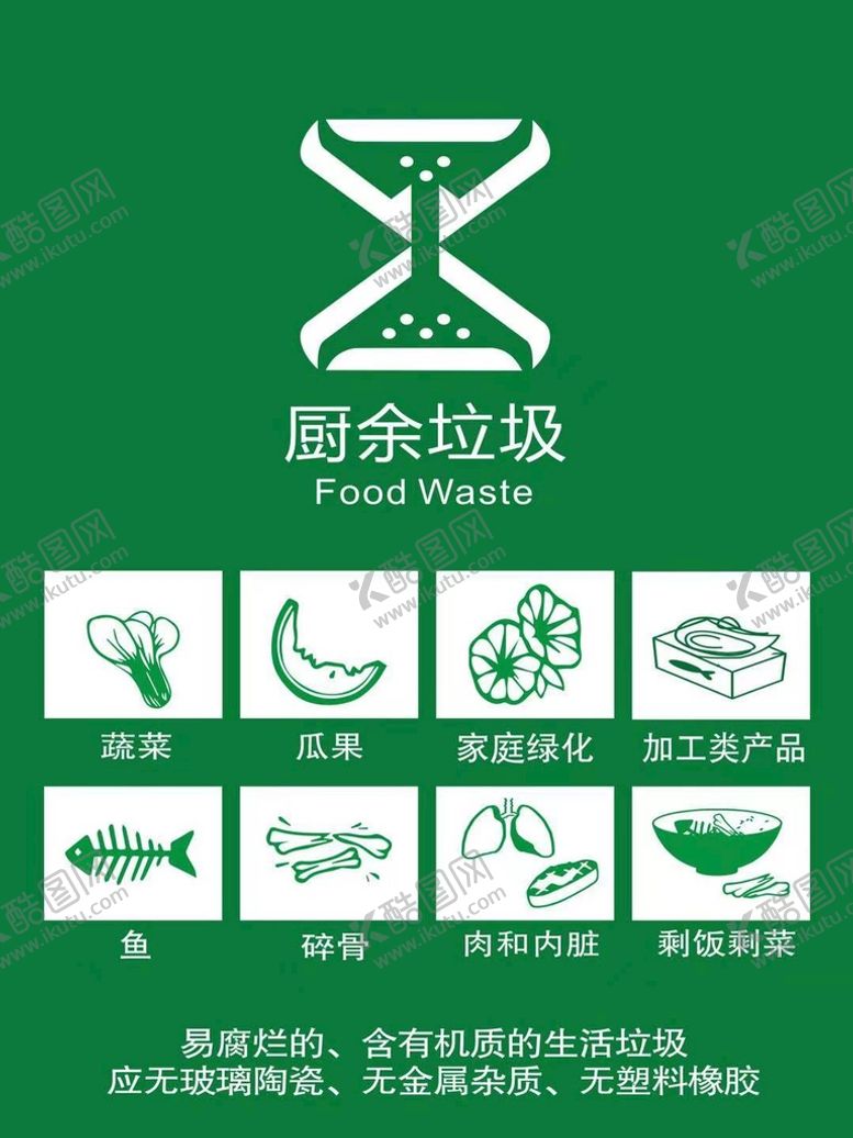 编号：12843510180352256461【酷图网】源文件下载-厨余垃圾