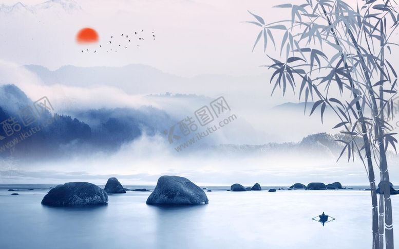 编号：37028509171031229203【酷图网】源文件下载-山水画