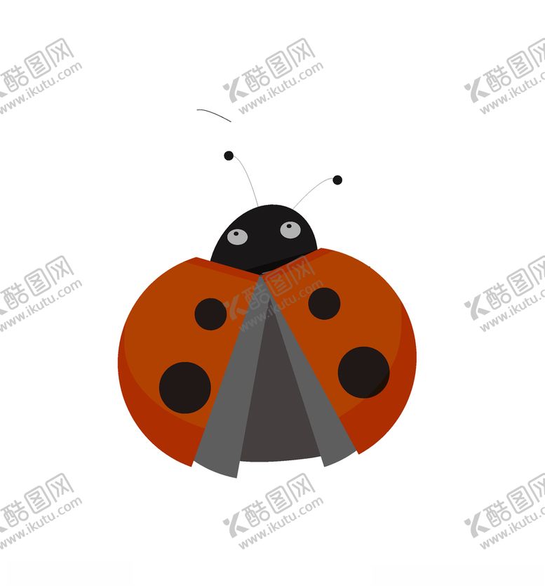 编号：47311405161435171475【酷图网】源文件下载-矢量卡通瓢虫