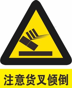 货叉倾倒
