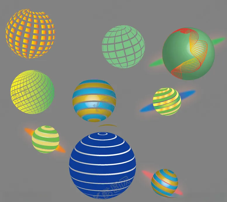 编号：21328210060941007197【酷图网】源文件下载-创意圆球