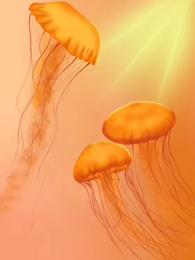 背景素材几何抽象绚丽发光