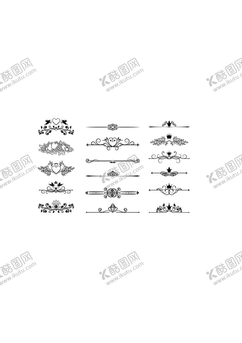 编号：13706409280820236382【酷图网】源文件下载-花边