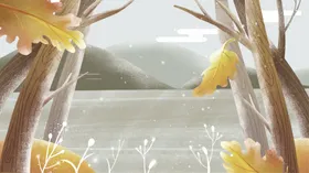 霜降寒露白露冬天地产