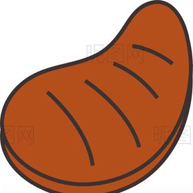 前腿肉海报设计