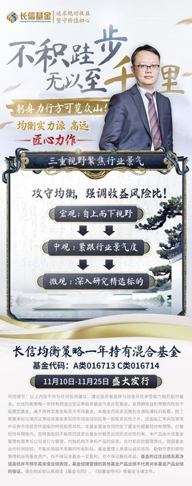 橙色金融科技基金海报