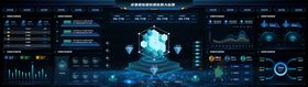 数字孪生可视化宽屏模版