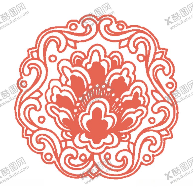 编号：98607710211238368488【酷图网】源文件下载-中古风花纹