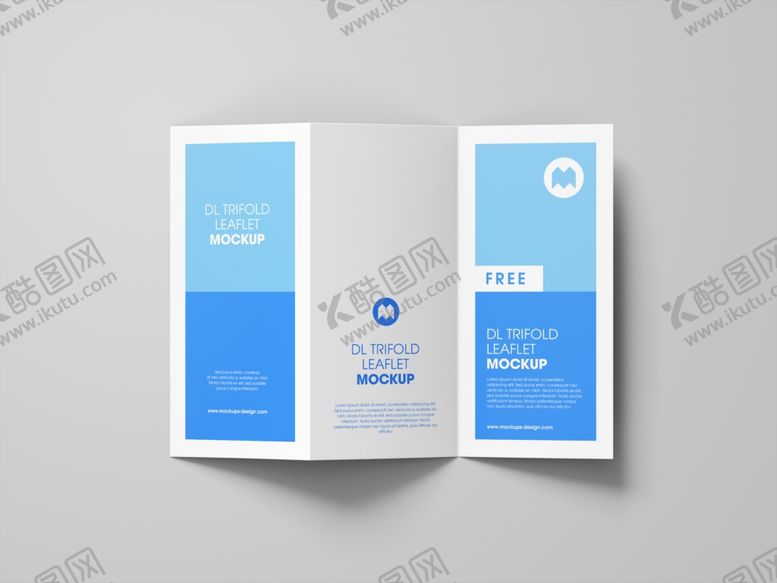编号：90856709152037546620【酷图网】源文件下载-三折页样机