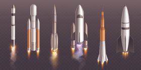 写实火箭发射效果图展示