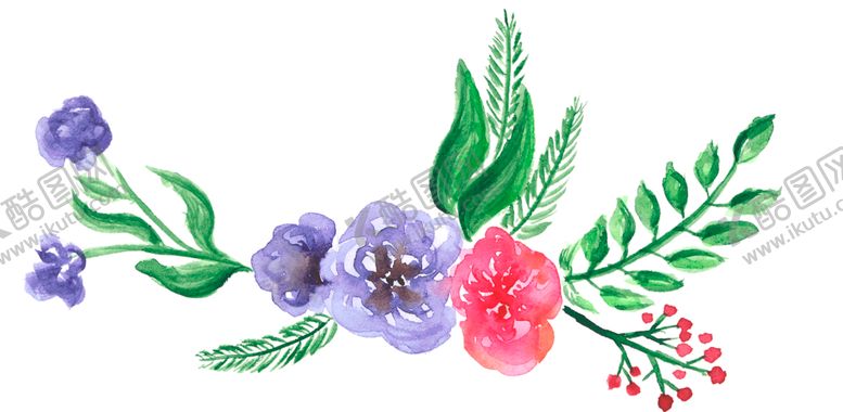 编号：30569102150923358065【酷图网】源文件下载-手绘植物花草