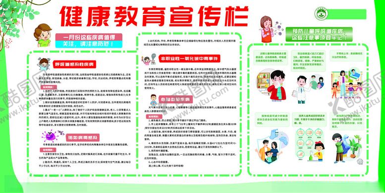 编号：33863004031540289371【酷图网】源文件下载-健康教育宣传栏