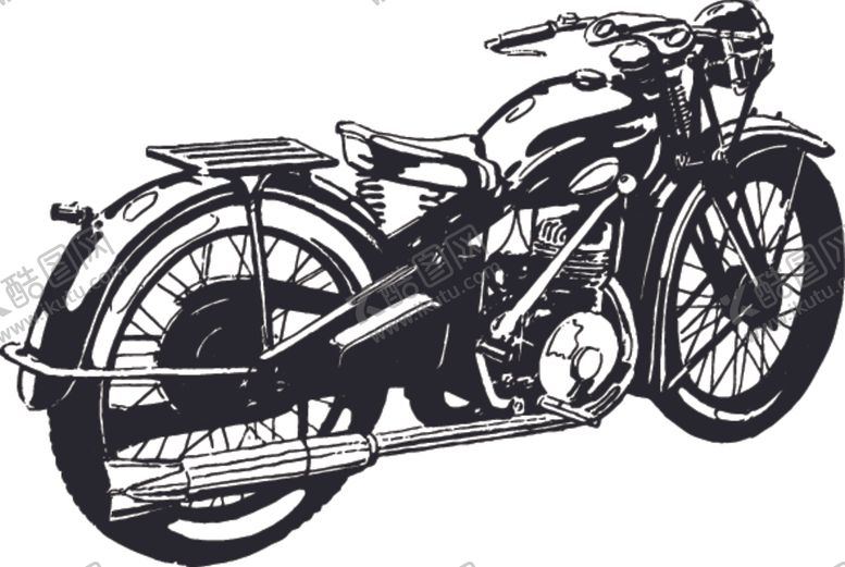 编号：44123510011519549357【酷图网】源文件下载-手绘摩托赛车