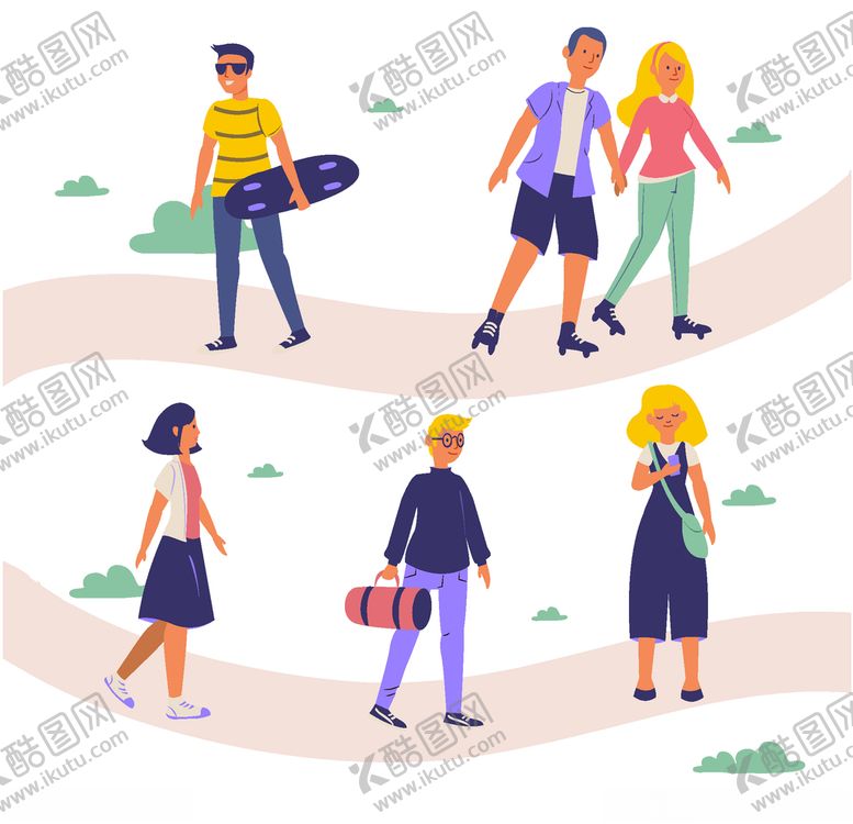 编号：34075804141807313767【酷图网】源文件下载-公园活动