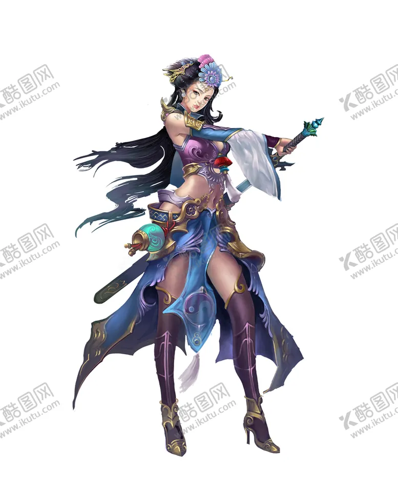 编号：65312710010216284985【酷图网】源文件下载-仙侠人物 