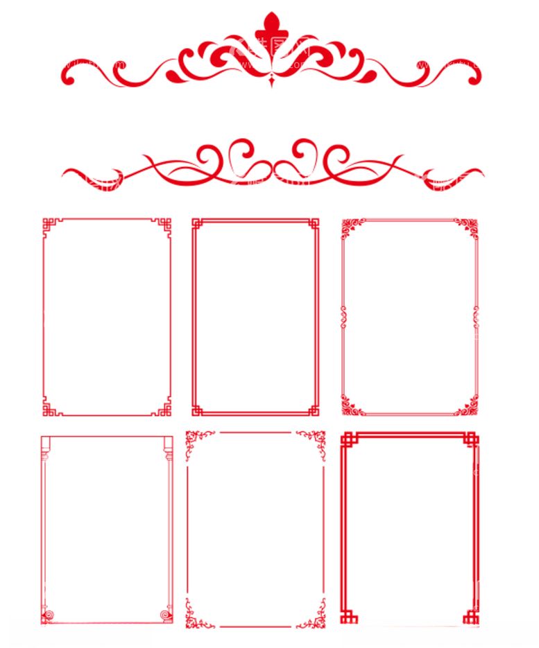 编号：10756303220435125142【酷图网】源文件下载-中国风边框