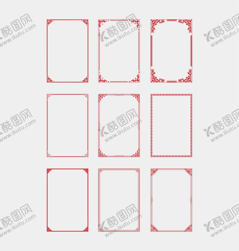 编号：34845902022157487685【酷图网】源文件下载-边框