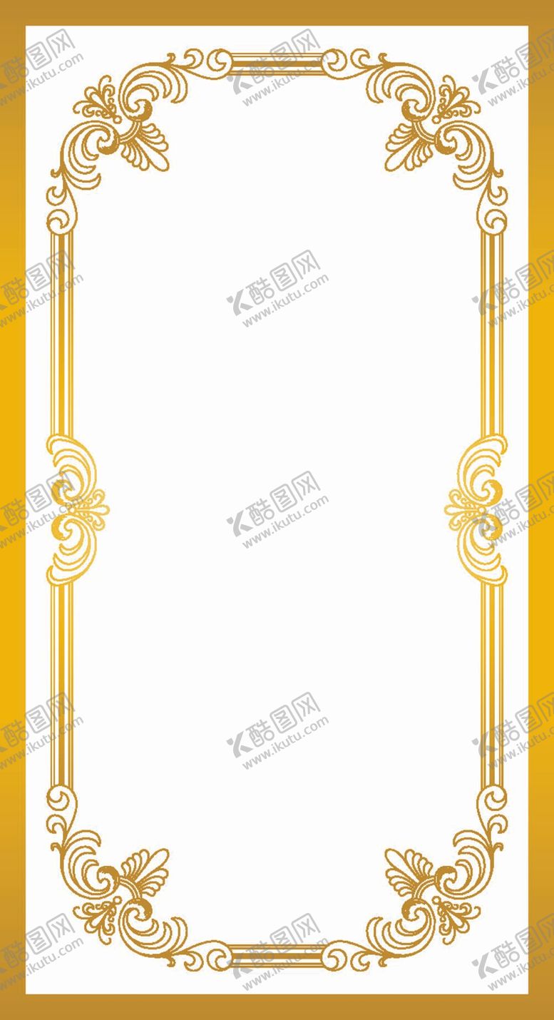 编号：45230910060145459617【酷图网】源文件下载-金色边框