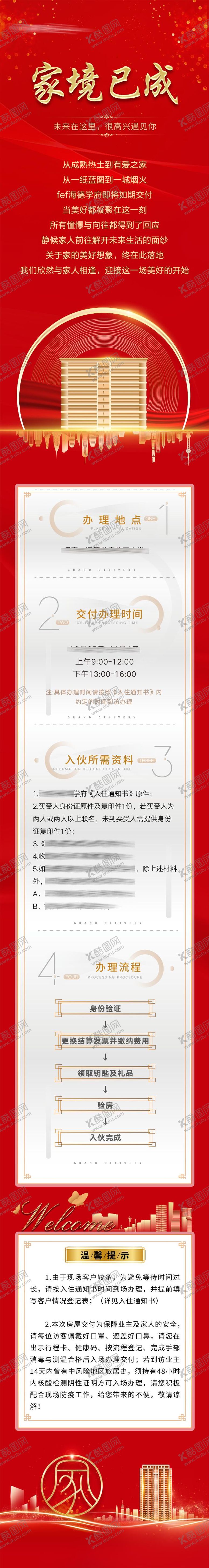 编号：41404209080629538006【酷图网】源文件下载-地产家境已成交付长图