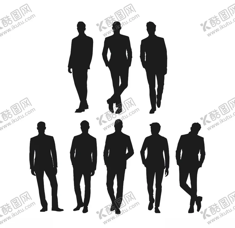 编号：17351207020930578242【酷图网】源文件下载-人物剪影
