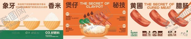 编号：14667101261404088082【酷图网】源文件下载-煲仔饭灯箱