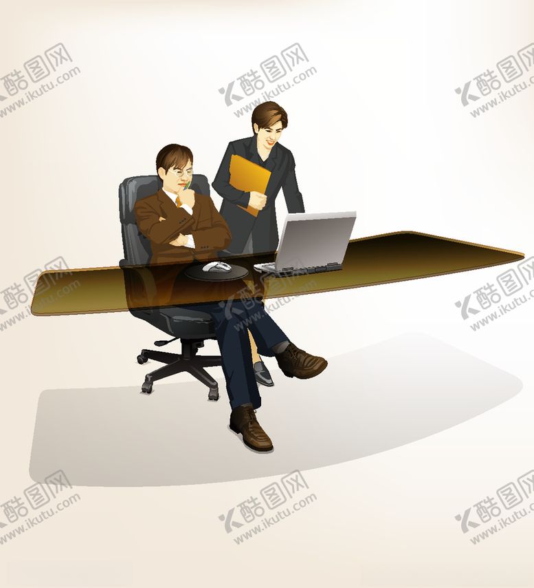 编号：63517110170304517216【酷图网】源文件下载-商务人物漫画动画动漫壁纸