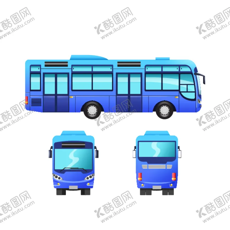 编号：43273612181837066792【酷图网】源文件下载-公交车