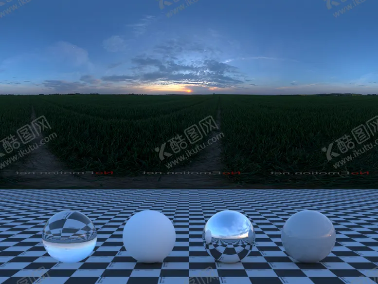 编号：22805910250532208027【酷图网】源文件下载-C4D天空贴图HDR贴图