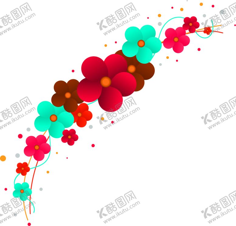 编号：86232007061000354192【酷图网】源文件下载-鲜花装饰
