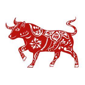 牛年剪纸