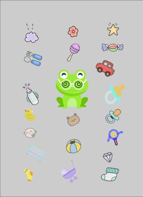 卡通青蛙