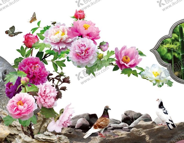 编号：94262510091549375196【酷图网】源文件下载-牡丹花