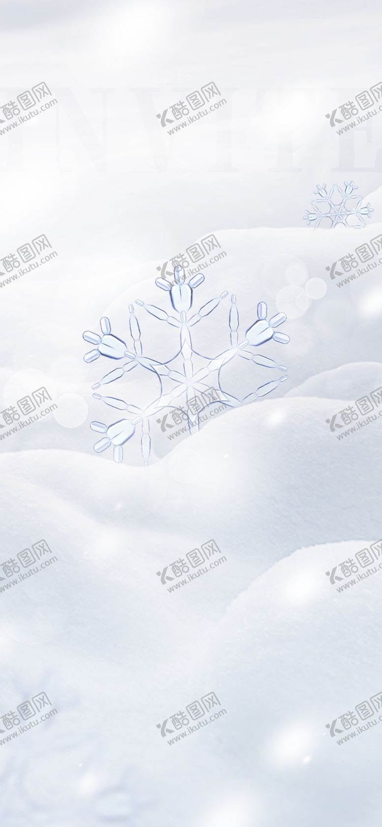 编号：62357702192238176271【酷图网】源文件下载-冬日的雪花