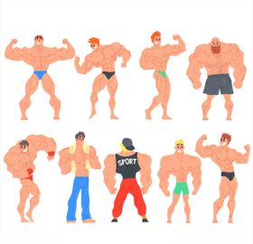 肌肉男