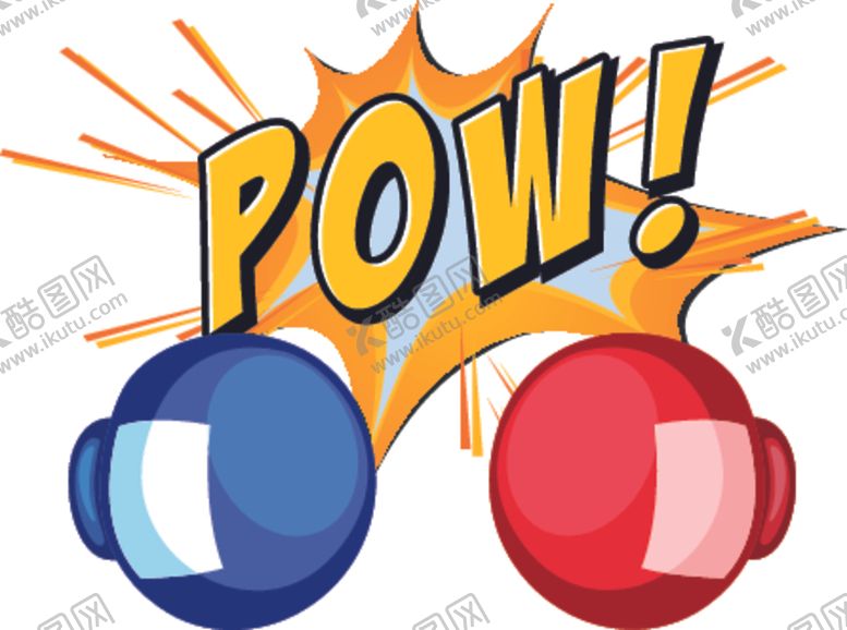 编号：80844310061635251396【酷图网】源文件下载-卡通拳击赛